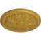 Ekena Millwork Swindon Ceiling Medallion (Fits Canopies up to 2 7/8"), 16 7/8"OD x 1 1/2"P, Iridescent Gold CM16SWIGS - alternate 4
